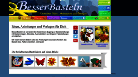 What Besserbasteln.de website looked like in 2023 (1 year ago)