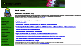 What Bund-lemgo.de website looked like in 2023 (1 year ago)