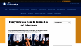 What Best-job-interview.com website looked like in 2023 (1 year ago)