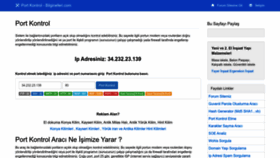 What Bilgineferi.com website looked like in 2023 (1 year ago)