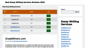 What Bestessayservicereview.com website looked like in 2023 (1 year ago)