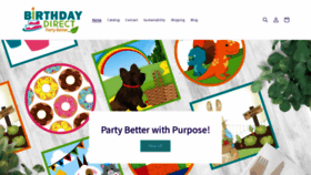 What Birthdaydirect.com website looked like in 2023 (1 year ago)