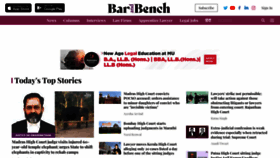 What Barandbench.com website looked like in 2023 (1 year ago)