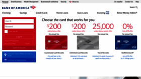 What Bofa.com website looked like in 2023 (1 year ago)