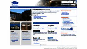 What Bluescopesteel.com.au website looked like in 2023 (1 year ago)