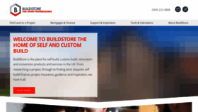 What Buildstore.co.uk website looked like in 2023 (1 year ago)