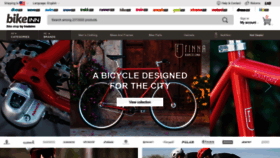 What Bikeinn.com website looked like in 2023 (1 year ago)