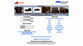 What Brickshelf.com website looked like in 2023 (1 year ago)