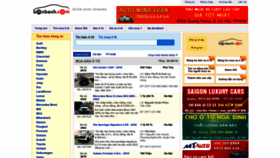 What Bonbanh.com website looked like in 2023 (1 year ago)