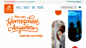 What Bjupresshomeschool.com website looked like in 2023 (1 year ago)