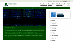 What Bioinformatics.nl website looked like in 2023 (1 year ago)