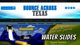 What Bounceacrosstexas.com website looked like in 2023 (1 year ago)