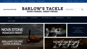 What Barlowstackle.com website looked like in 2023 (1 year ago)