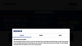 What Booker.co.uk website looked like in 2023 (2 years ago)