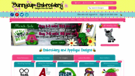 What Bunnycup.com website looked like in 2023 (1 year ago)