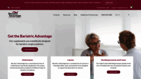 What Bariatricadvantage.com website looked like in 2023 (1 year ago)