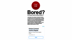 What Boredbutton.com website looked like in 2023 (1 year ago)