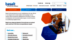 What Basaltrevalidatie.nl website looked like in 2023 (1 year ago)
