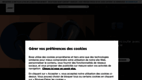 What Bose.fr website looked like in 2023 (1 year ago)