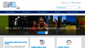 What Bngbank.nl website looked like in 2023 (1 year ago)