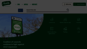 What Bromley.gov.uk website looked like in 2023 (3 years ago)