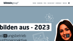 What Bilsteingroup.com website looked like in 2023 (1 year ago)