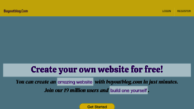 What Buyoutblog.com website looked like in 2023 (1 year ago)