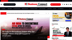 What Businessconnectindia.in website looked like in 2023 (1 year ago)