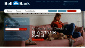 What Bell.bank website looked like in 2023 (1 year ago)