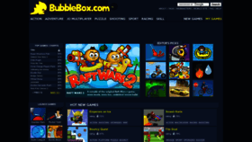 What Bubblebox.com website looked like in 2023 (1 year ago)