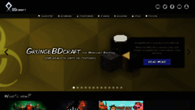 What Bdcraft.net website looked like in 2023 (1 year ago)