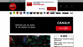What Butfootballclub.fr website looked like in 2023 (1 year ago)