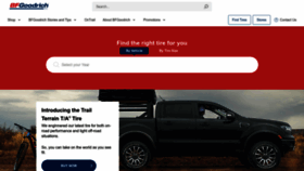 What Bfgoodrichtires.com website looked like in 2023 (1 year ago)