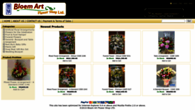 What Bloemart.com.hk website looked like in 2023 (1 year ago)