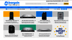 What Bargainhardware.co.uk website looked like in 2023 (2 years ago)