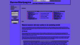 What Bannerstartpagina.nl website looked like in 2023 (1 year ago)