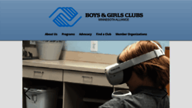 What Bgcminnesota.org website looked like in 2023 (1 year ago)