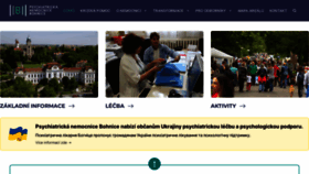 What Bohnice.cz website looked like in 2023 (3 years ago)