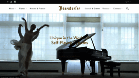 What Boesendorfer.com website looked like in 2023 (1 year ago)