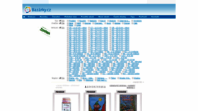 What Bazarky.cz website looked like in 2023 (2 years ago)