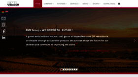 What Bmz-group.com website looked like in 2023 (1 year ago)
