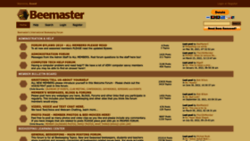 What Beemaster.com website looked like in 2023 (1 year ago)