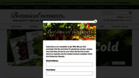 What Botanicalinterests.com website looked like in 2023 (1 year ago)