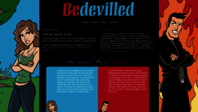 What Bedevilled.net website looked like in 2023 (1 year ago)