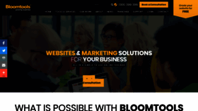 What Bloomtools.com website looked like in 2023 (1 year ago)