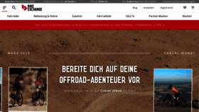 What Bikeexchange.de website looked like in 2023 (1 year ago)