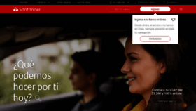 What Banco.santander.cl website looked like in 2023 (1 year ago)