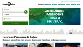 What Buscaonibus.com.br website looked like in 2023 (1 year ago)
