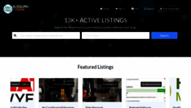 What Bloggingfusion.com website looked like in 2023 (2 years ago)