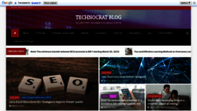 What Blog.teknokrat.ac.id website looked like in 2023 (1 year ago)